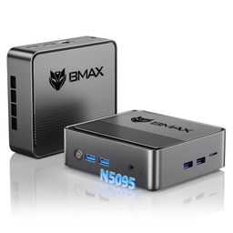 Bmax B3 Mini PC 256GB SSD 8GB LPDDR4, Intel 11th Gen N5095 Processor (up to 2.9GHz) 4C/4T, Auto Power On Mini Desktop Computer WiFi/BT5.0/HDMIx2 Support 4K Dual Screen Display, Wake On LAN image 1