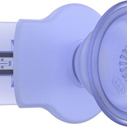 PopSockets Phone Grip Slide for Phones and Cases, Sliding Phone Grip with Expanding Kickstand, Square Edges - Deep Periwinkle image 2