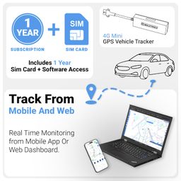 BoldTrack Wired (with 1 Year 4G SIM Free) GPS Tracker for Bike, Car, Scooty | Plug & Play | Playback History | Theft Alarm | Engine On/Off Alert | 1 Year Android & iOS App Subscription image 5