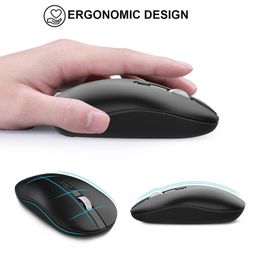 cimetech Type C Wireless Mouse, Mouse for MacBook Air, MacBook Pro, Compatible with Laptop/PC/Computer image 3