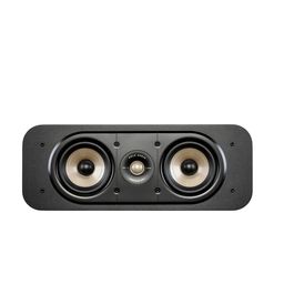 Polk Audio Signature Elite ES30 Center Channel Speaker 150w, 1" Tweeter & Two 5.25" Woofers,(Each) Black image 1