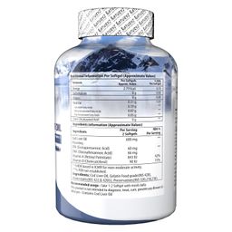 Naturyz Imported Icelandic COD Liver Oil Capsules with Natural Omega 3 (EPA & DHA), Rich in Vitamin D & A, Mercury Free, Immunity, Skin, Eye, Muscle & Joint Health Softgels, 100 Count, Pack of 1 image 2