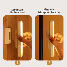 SaleOn Plastic Dual Lamp Desk & Wall With 3 Ligting Color Mode Rechargeable Study Lamp, Eye Protect Mobile Holder, Touch Control Sensor Foldable And Rotatable Adjustable (1952Led, White) image 5
