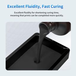 ANYCUBIC 3D Printer UV Resin 405nm Rapid Photopolymer for Photon/S Liquid 3D Resin Universal High Precision for LCD/DLP/SLA 3D Printers (1L Black) image 4