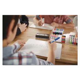 Expo Low Odor Ultra Fine Dry Erase Markers, 4 Black Markers image 2