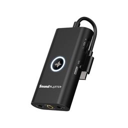 Creative Sound Blaster G3 USB-C External Gaming USB DAC and Amp for PS4, Nintendo Switch, Ft. GameVoice Mix (Audio Balance for Game/Chat), Mic/Vol Control and Mobile App Control, Plug-and-Play image 1