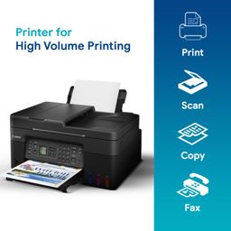 Canon PIXMA MegaTank G4770 All-in-one (Print, Scan, Copy) Wireless Inktank Printer with ADF and Fax image 5