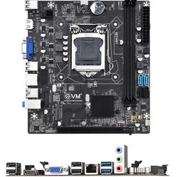 EVM Motherboard H81JEL DDR3 with NVME Slot-Socket 1150 for 4th Gen Intel Core i7/i5/i3, Supports DDR3 1066/1333 SDRAM, SATA 3Gb/s Ports, PCI Express x16 and x1 Slots (EVMH81JEL) image 1