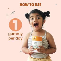 Little Joys Eye Health Gummies (2-12 years) | 30 Days Pack | Strawberry Flavour (Strawberry) image 5