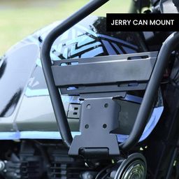 MOTO GENIUS Himalayan Jerry Can Mount | Heavy Duty Mounting Bracket for Jerry Cans |Rugged Design for Adventure Riding (Pack of 2) (BS6) image 4