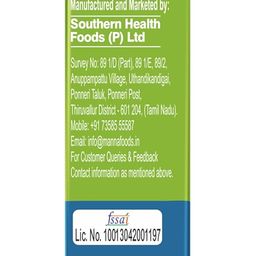 Manna Health Mix Instant Multigrain Cereal, Spinach, Carrot, Dal with Milk. Made with Real Vegetables and 8 super grains and millets. No Added Sugar, No Artificial Color, Flavors 200g image 3
