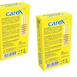 Carex Powershot 10 Extra Time Dotted Condoms X 2 image 2