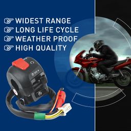 Uno Minda SW-0666AE Handle BAR Switch- Right Side (SELF Start) for-TVS-Apache RTR 160 (Single & Double Disc)/ RTR 180 (Double Disc) image 4