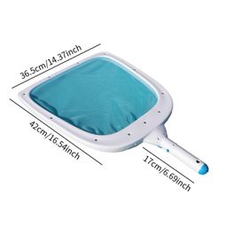 CALANDIS™ Swimming Pool Leaf Skimmer Net Fine Mesh for Ponds Bathtubs Inflatable Pools | Handheld Pool Brushes & Nets | Pool Cleaning Tools | Pools & Spas | Yard, Garden & Outdoor Living image 4
