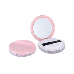 atorse ATORSE® 2Pcs Refillable Compact Powder Container 5G With Mirror Mesh Sifter image 5
