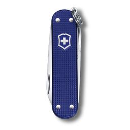Victorinox Swiss Army Knife - FRESH. STYLISH. COLORFUL SWISS CLASSICS - 5 Function, Multitool with a Pair of Scissors in Alox Scales - Night Dive, 58 mm image 2