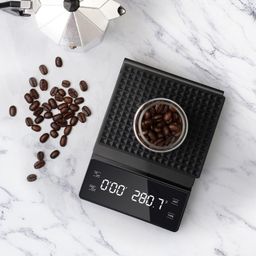 Evolt Digital Coffee Scale with Timer, 0.1 g to 3 kg Precision, for Coffee Brewing and Baking image 4