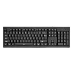 Ant Value FKBRI01 Ultra-Slim Compact USB Wired Keyboard for Mac and PC,Windows 10/8 / 7 / Vista/XP, Spill-Resistant Silent Keyboard – Membrane Water-Resistant Coating 10 Million Keystrokes (Black) image 1