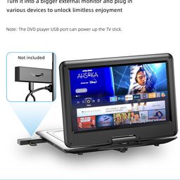 magofly Portable DVD Player with 14.1 Large Screen for Home image 4