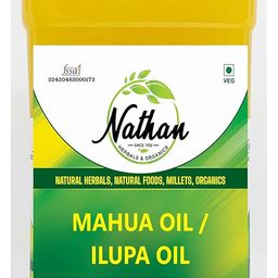 nathan herbals & organics Mahua Oil/Ilupa Oil - 1 Litre image 1
