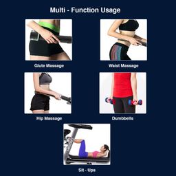 welcare MAXPRO PTM405M 4.5 HP Peak DC Motor Multifunction Folding Treadmill with Massager,Free Diet Plan,Max.Speed 14km/hr,Max. User Weight 110kgs,Fit Show App Support,Running Machine LED Display for Home use image 4
