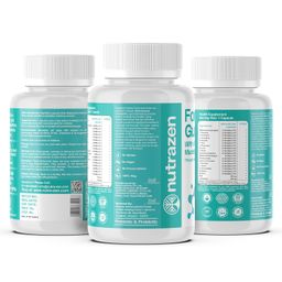Nutrazen Forever Gut, Probiotic for Digestive Health, L-Glutamine, 50 Billion CFU, 18 Strains of Beneficial Bacteria, 30 Capsules for Adults image 2