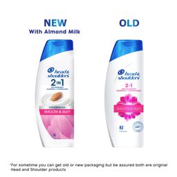 Head & Shoulders , Anti Dandruff Shampoo + Conditioner, Smooth & Silky, 180 ML image 2