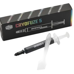Cooler Master Cryofuze 5 Thermal Paste - for Processor, GPU, Console, Laptop | 12.6 W/m-K Thermal Conductivity | Excellent Performance | Easy to Apply | Non Corrosive (Cryofuze Violet) image 4