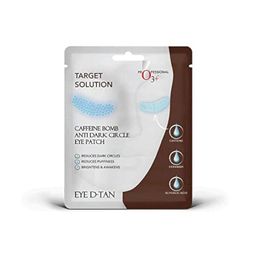O3+ Caffeine Bomb Anti Dark Circle Eye Patch & Eye D Tan, Reduces dark circle| Reduces Puffiness | Brighten and Awakens (single use only) 5G image 1