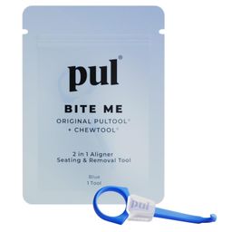 PUL System Aligner Chewies for Invisalign by PULTOOL - Aligner Remover and Chewy Seating Tool - Smile Direct Club Chewie - Acceledent Chew Tubes - Accelerator for Braces image 1