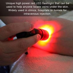 heitign Vein Finder Viewer Handhold Vein Illumination Detector LED Flashlight Handy Efficiency Vein Locator On Various Skin image 4
