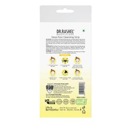 DR.Rashel De-Tan Nose Pore Strips For Pore Cleansing | Deep Cleansing For Instant And Painless Blackheads Removal |Pack of 20(10 Strips & 10 Wipes) image 2
