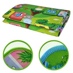 HORPIN Double Sided Water Proof Baby Play Mat, Play Mats For Kids Large Size, Baby Carpet, Play Mat Crawling Baby (Standard Size - 6 Feet X 4 Feet), 1 Count image 2