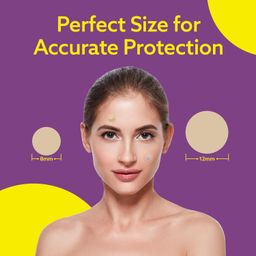 Evereve Acne Pimple Patch for Face, 72 Hydrocolloid Waterproof Patches, Absorbs Excess Oil, Pimple & Acne Overnight, Invisible, For All Skin Types, Dermatologically Tested image 5