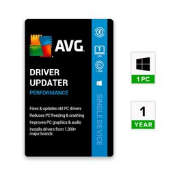 AVG Driver Updater | 1 Device 1 Year | Windows PC | Automatically updates your device's drivers | Email Delivery in 2 Hours. image 1