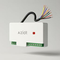 AZIOT 8 Node Smart Switch - WiFi/Bluetooth Communication - Made in India - Timer Function - Voice Command (8 Node) image 1