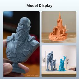 RESINWALA ANYCUBIC 14K 3D Printer Resin, Superior Precision Texture Resin, Model Matte Finish, Lower-Odor, Upgraded Toughness 3D Printing Resin for All LCD Resin 3D Printers (Apricot, 1kg) image 4