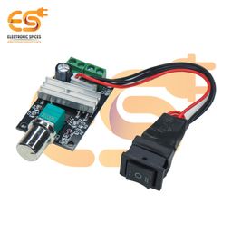 Electronic Spices 6V 12V 24V 28V 3A 80W 1203BB DC Motor Speed Controller PWM Reversible Motor Driver Switch image 2