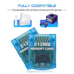 Suncala Memory Card Compatible with Gamecube and Wii Console, 512MB Memory Card for Nintendo Gamecube image 5