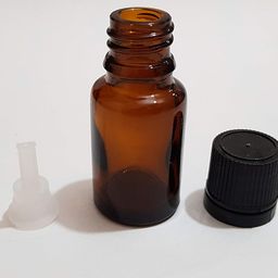 Pure Source India Empty 10 ML Amber Glass Bottle with Leak-Proof Euro Dropper and Cap with Seal,Suitable to Store Essential Oil,Medicine Etc...(Set of 6 Pcs) image 3