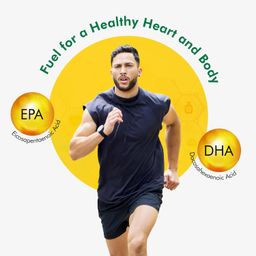 FYTIKA Omega 3 Fish Oil 1000mg 60 Capsules for Heart, Eye, Skin, Brain, Joint & Muscle Support | Omega 3 1000mg Fatty Acid Capsule enriched with EPA 360mg+DHA 240mg & Omega Fatty Acids 400mg image 5