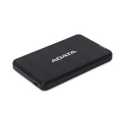 ADATA EC410 2.5" External HDD/SSD Enclosure for 2.5" HDD or SSD, SATA 3.0, Type-C (3.2), Dust Resistance | Supports Windows, Mac OS, Android, Xbox one - Black image 1