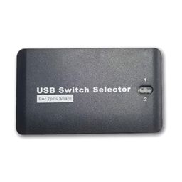 lebieia USB KVM Switcher Sharing Device 2 Input 4 Output KVM Switching Box for Keyboard Efficient Fast Data Transfer image 3
