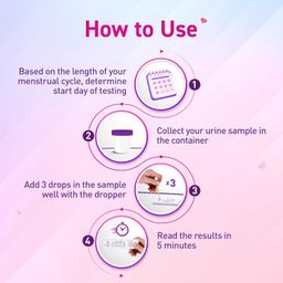 ova news Ovulation Detection Kit from Prega News | Identifies 5 Most Fertile Days to Conceive in 5 Mins (Pack of 2) image 4
