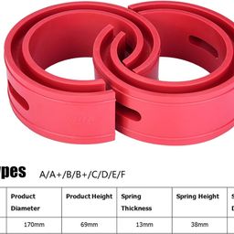 Heavy Duty Car Coil Spring Buffer For Increasing Car Height, Shock Absorber And Stabilizer Suspension Accessories, TYPE- C Universal Buffer kit image 4