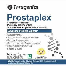 Trexgenics PROSTAPLEX Advanced Prostate Health function support formula (60 Vcaps) (1) image 2