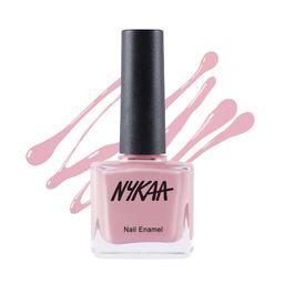 Nykaa Nail Enamel, Matte Finish, Barefoot Stroll-262, 6 Ml image 1