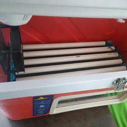 hatchpro 50 eggs incubator fully automatic | with viewing window, Automatic multipurpose egg turning tray and ABS Fibre Body (50 Eggs Capacity) image 3