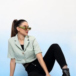 kotty Bold & Beautiful Women's Solid Color Blazer – The Ultimate Style Statement image 5