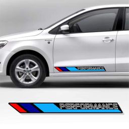 Piston Graphics Car Side Sticker Multi Tri Color PGPerformance Sticker image 1